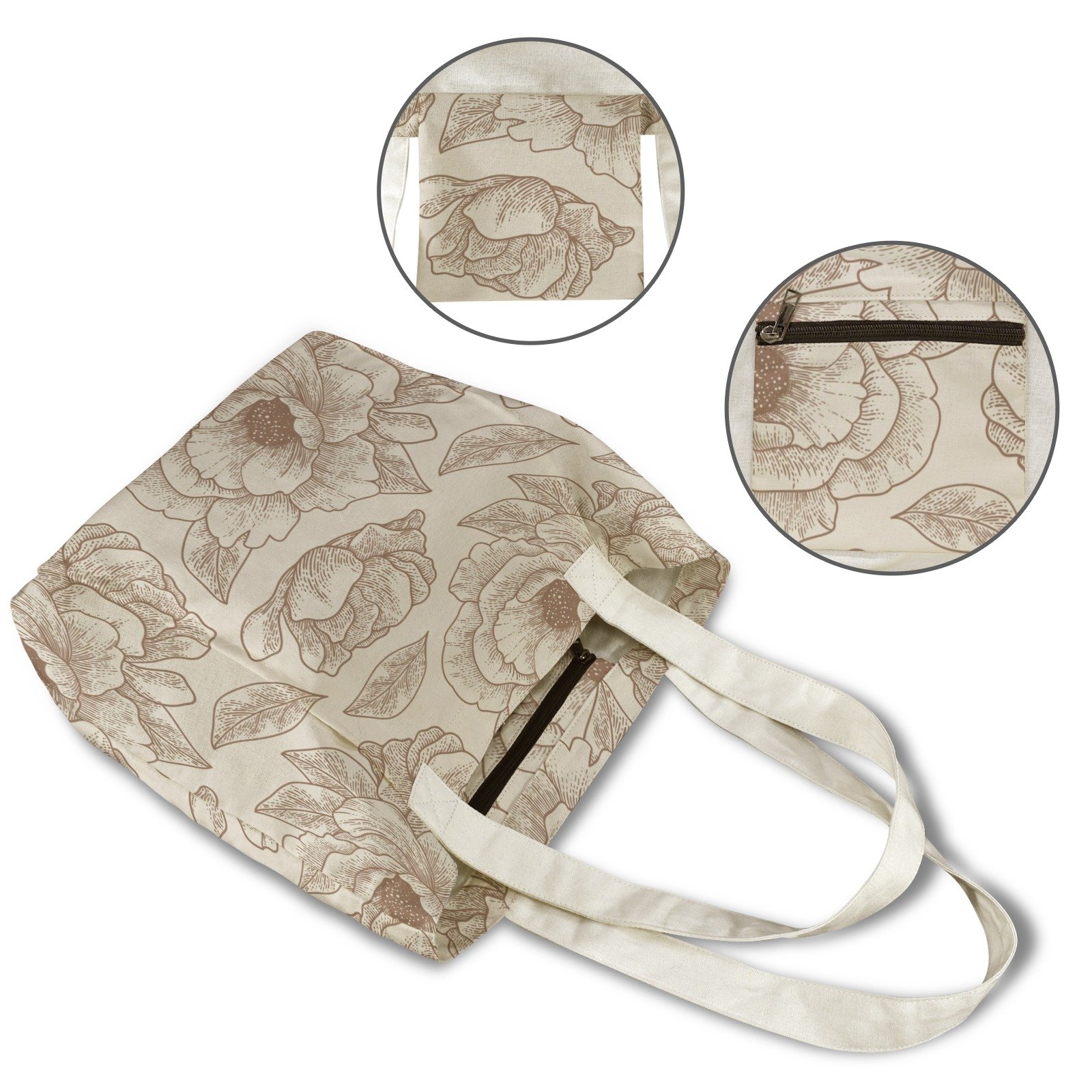 Yoga Tote bag shopping tote travel bag tote - Image 6