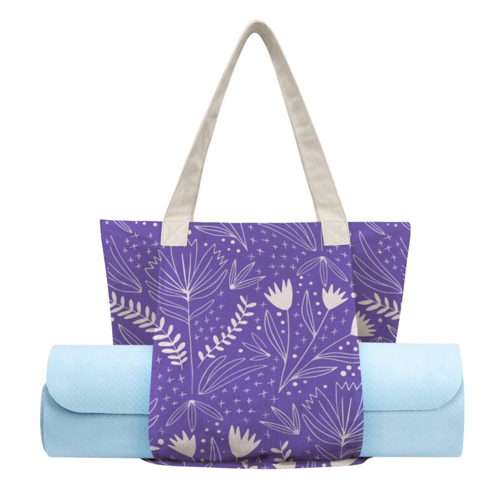 Yoga Tote bag shopping tote travel bag tote