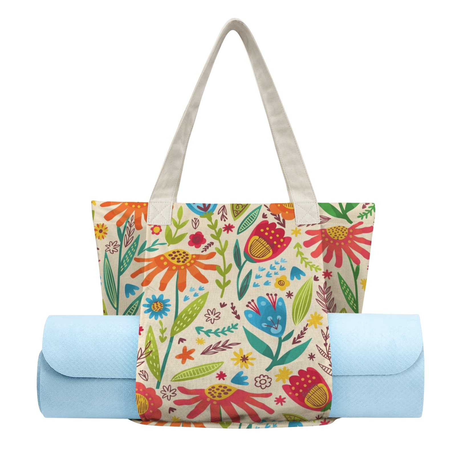 Yoga Tote bag shopping tote travel bag tote