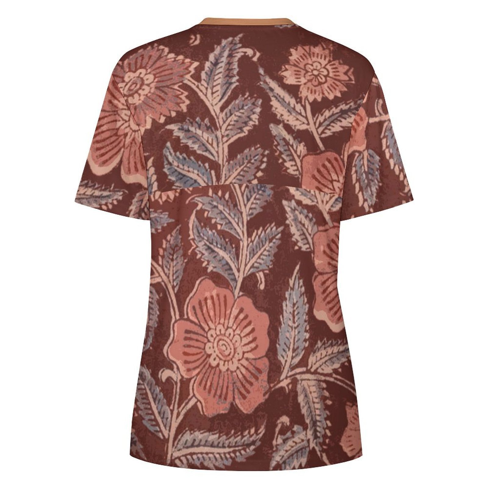 Design All-Over Print Women's Cotton T-Shirt - Image 2
