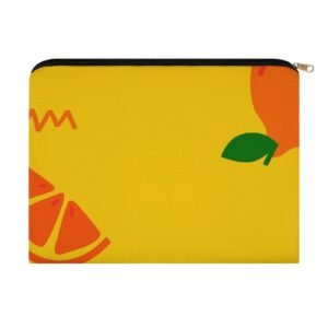 Big pouch floral abstract pattern 8.9"(L) × 6.5"(W)