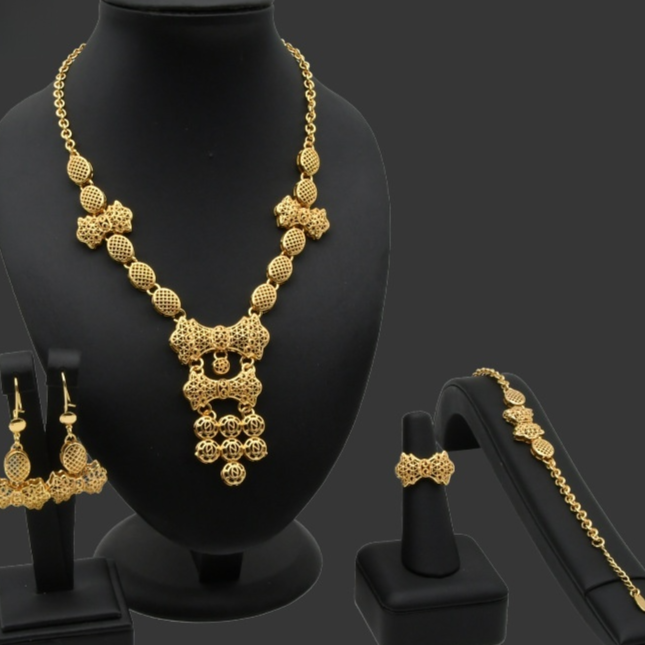 24k gold plated Jewelry: necklaces, earrings, rings, and bracelets - Image 6