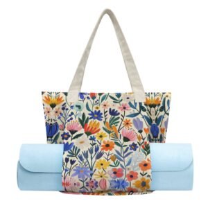 Yoga Tote bag shopping tote travel bag tote