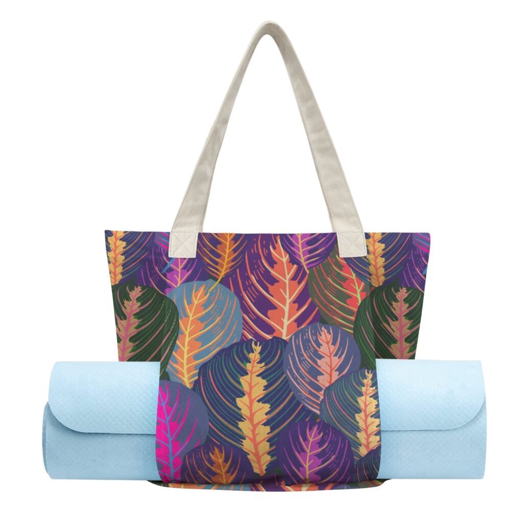 Yoga Tote bag shopping tote travel bag tote