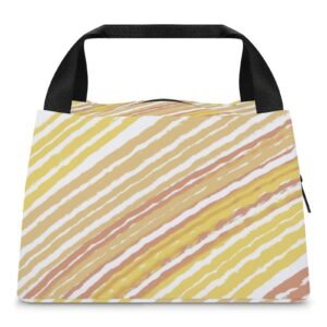 Reusable water resistant  lunch bag tote for work, picnics, outdoor, traveling or shopping easy carry