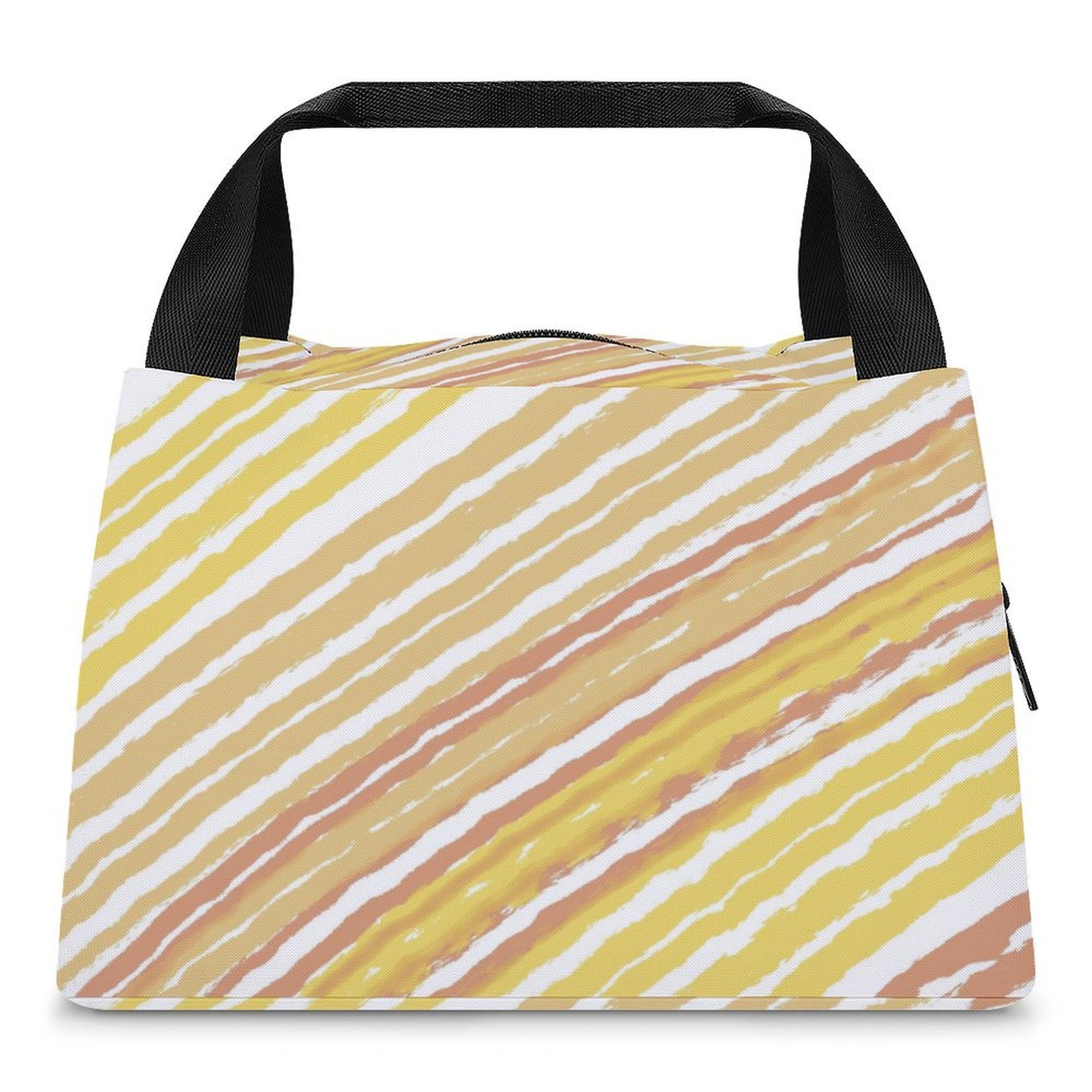 Reusable water resistant lunch bag tote for work, picnics, outdoor, traveling or shopping easy carry