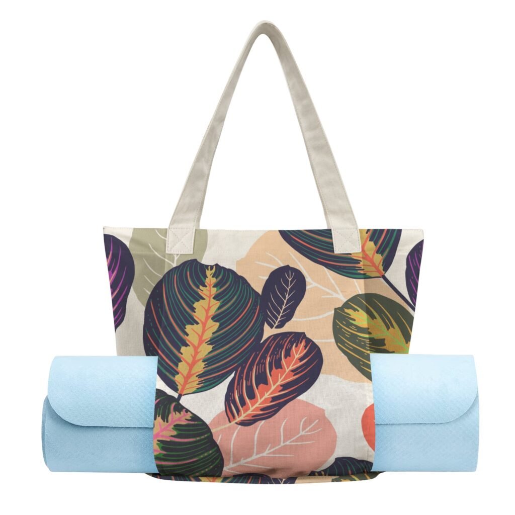 Yoga Tote bag shopping tote travel bag tote