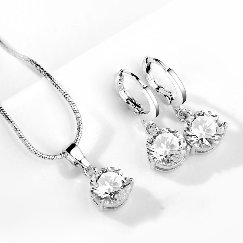 Water drop design jewelry set - Image 6