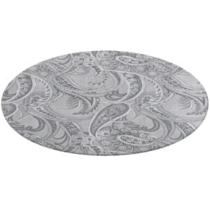 Designer Area Rug Circular Carpet multicolor