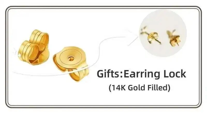 GOLDtutu Real Solid Gold 9k Round Earring, Minimal Jewelry, Simple, ok420 GOLDtutu Real Solid Gold 9k Round Earring, Minimal Jewelry, Simple, ok420