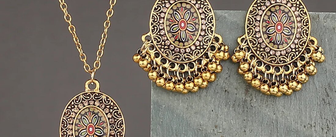 Elegant Indian Gold-Tone Jewelry Sets That Elevate Your Style