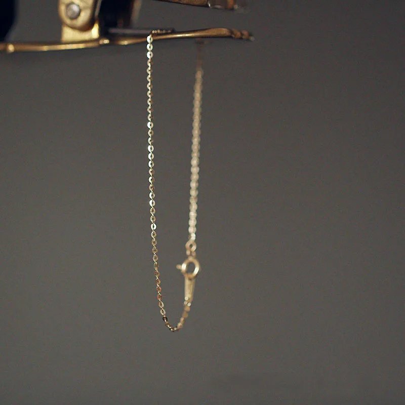 Real 925 Sterling Silver 18K Gold Chain Minimalist Trendy Bracelet For Charm Women Classic Fine Jewelry Geometric Accessories Real 925 Sterling Silver 18K Gold Chain Minimalist Trendy Bracelet For Charm Women Classic Fine Jewelry Geometric Accessories