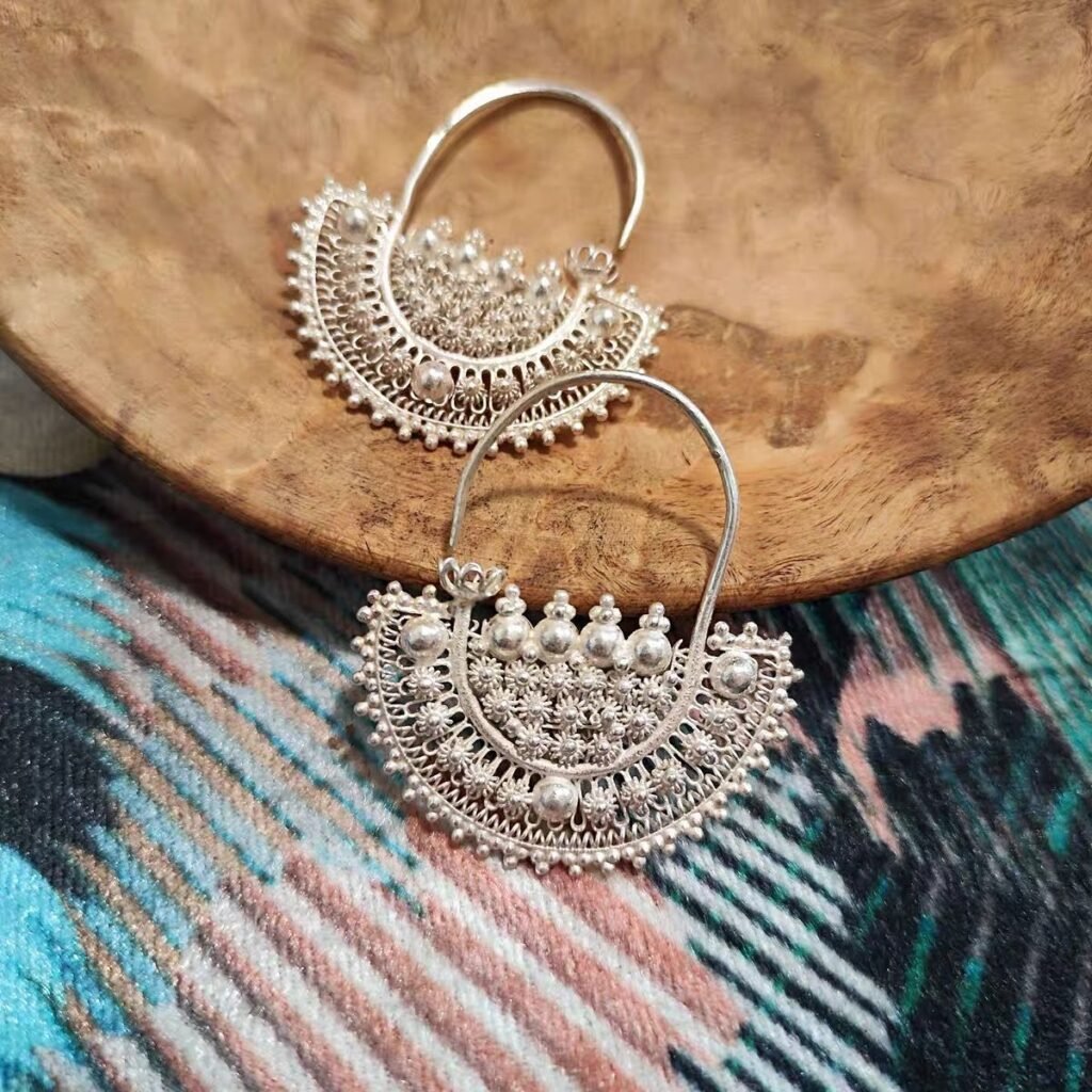 Handmade Ethnic Geometric Earrings