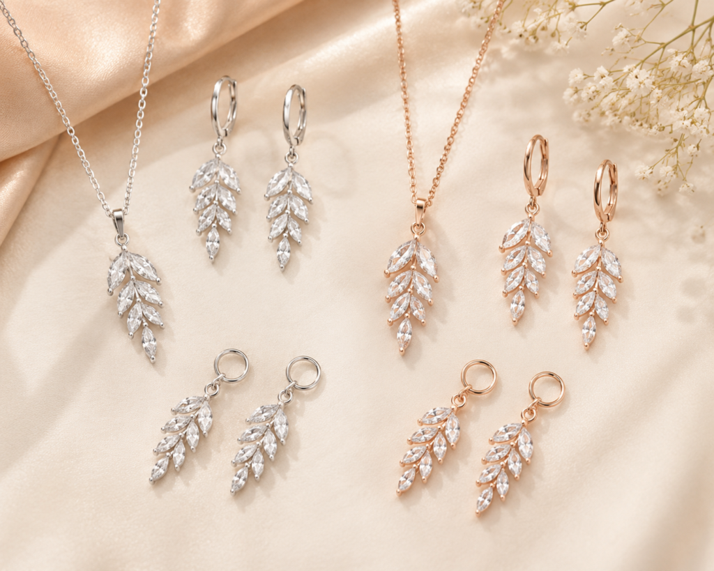Necklace and Earring jewelry set