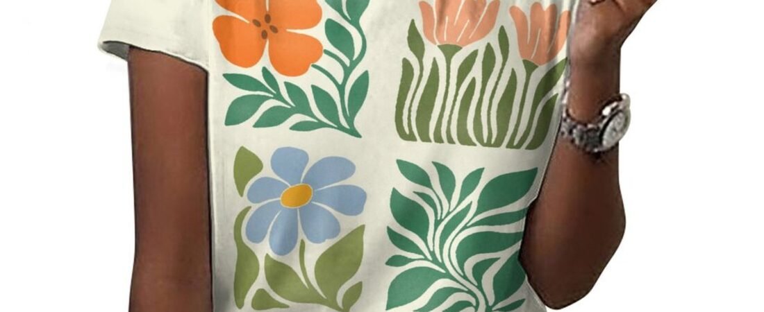 all flowers All-Over Print Women's Cotton T-Shirt Review