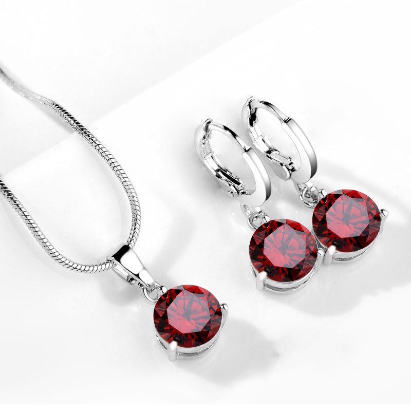 Water drop design jewelry set - Image 10