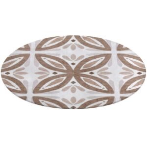 Designer Area Rug Circular Carpet multicolor