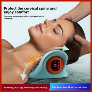Health Improving Massage Pillow with Heat and Vibration Automatic