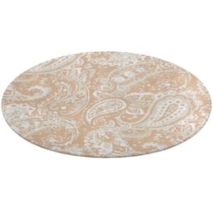 Designer Area Rug Circular Carpet multicolor
