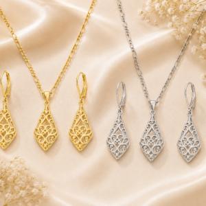 Fashion Pendant Necklace and earring set for Women