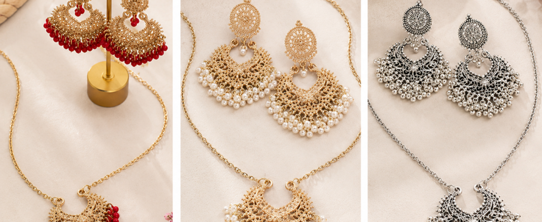 Ethic style Necklace and Earrings and Set Review