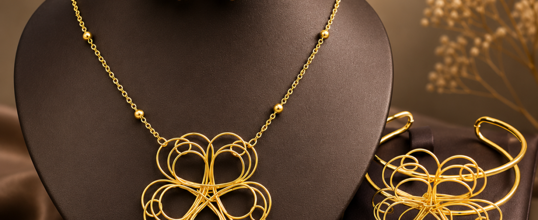 Elegant Gold-Plated Jewelry Sets to Elevate Your Festive Look