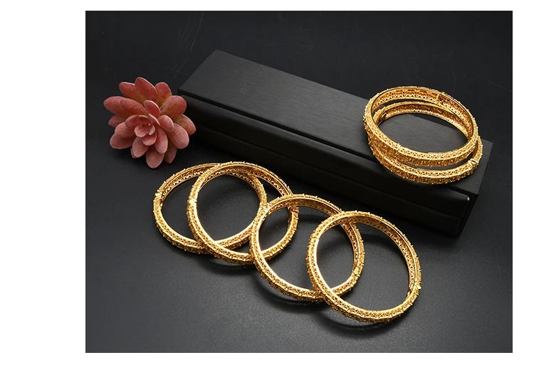ANIID Bangles For Women Indian Jewelry Gold Color Bracelets Dubai Designer Wholesale African Brand Luxury Bracelet Moroccan ANIID Bangles For Women Indian Jewelry Gold Color Bracelets Dubai Designer Wholesale African Brand Luxury Bracelet Moroccan