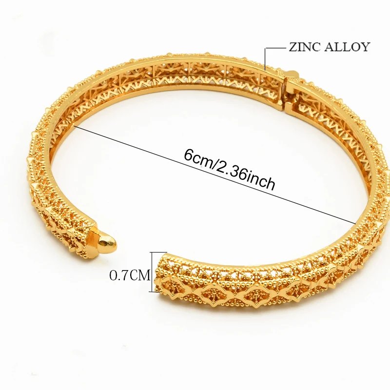 Floral design Bangles For Women Indian Jewelry Gold Color Bracelets Designer Bracelet - Image 6
