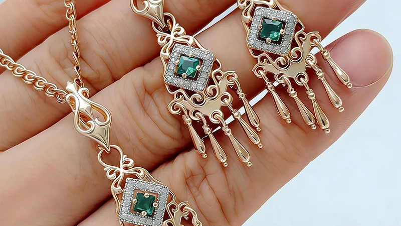 Elegant and Affordable: Is the 14k Gold Plated Natural Zircon Jewelry Set Worth It?