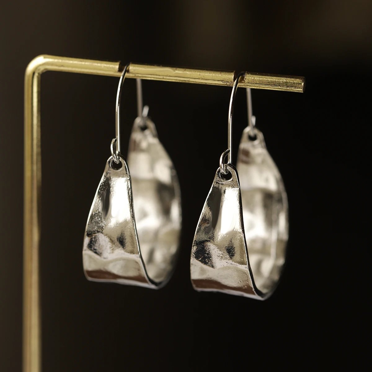 Boho ethnic style minimalist earrings, alloy Earring for women - Image 4