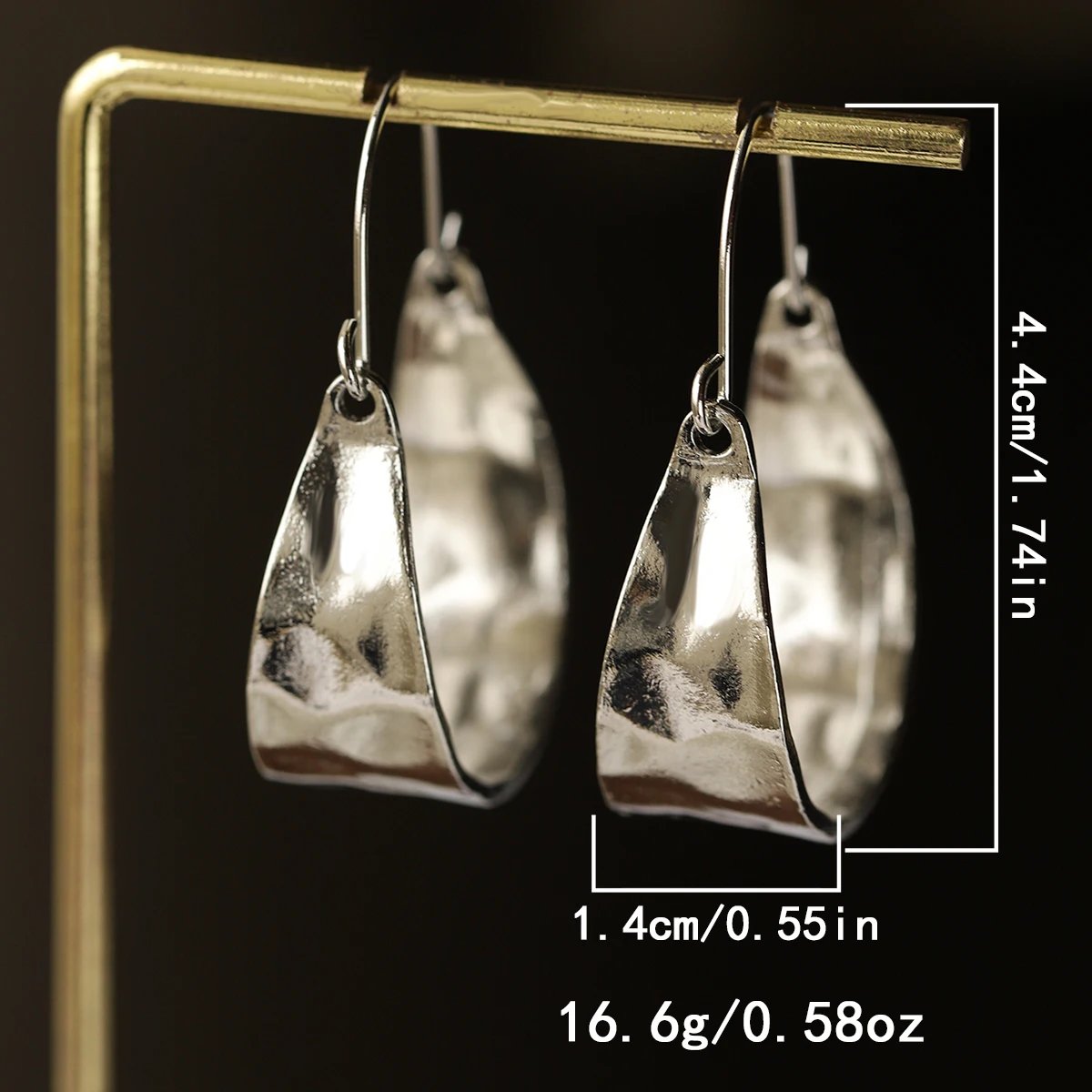 Boho ethnic style minimalist earrings, alloy Earring for women - Image 6
