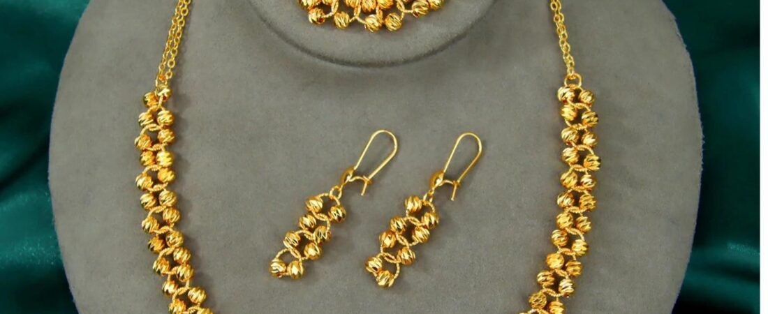 Elegant Gold-Plated Bridal Jewelry Sets That Elevate Your Wedding Look