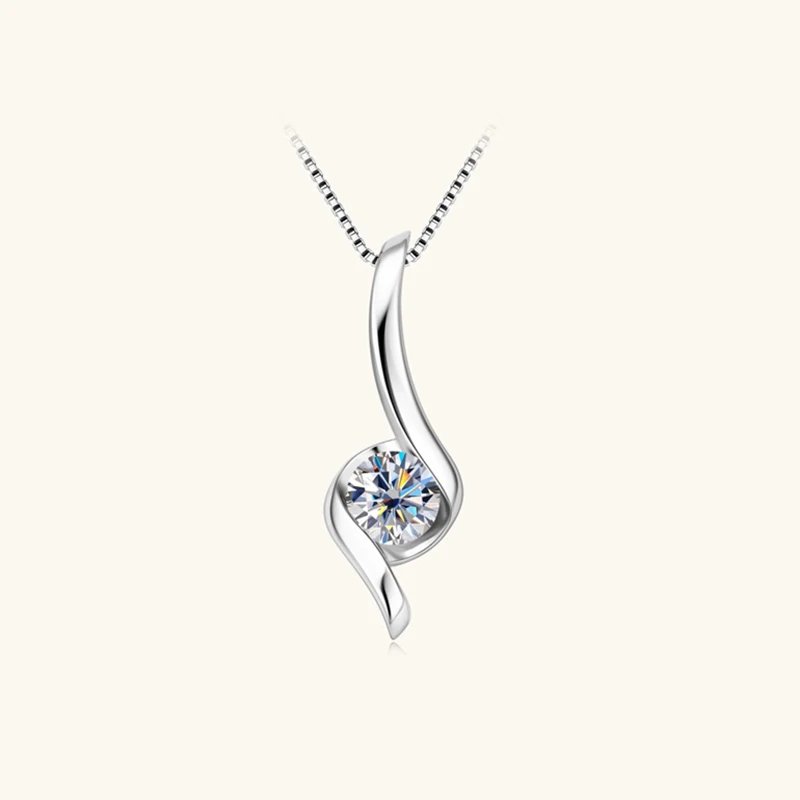 Gold Plated Silver 925 Real Moissanite Jewelry Set for Women 2.0ctw D Color Lab Diamond Stud Earrings Pendant Necklace Sets Gift Gold Plated Silver 925 Real Moissanite Jewelry Set for Women 2.0ctw D Color Lab Diamond Stud Earrings Pendant Necklace Sets Gift