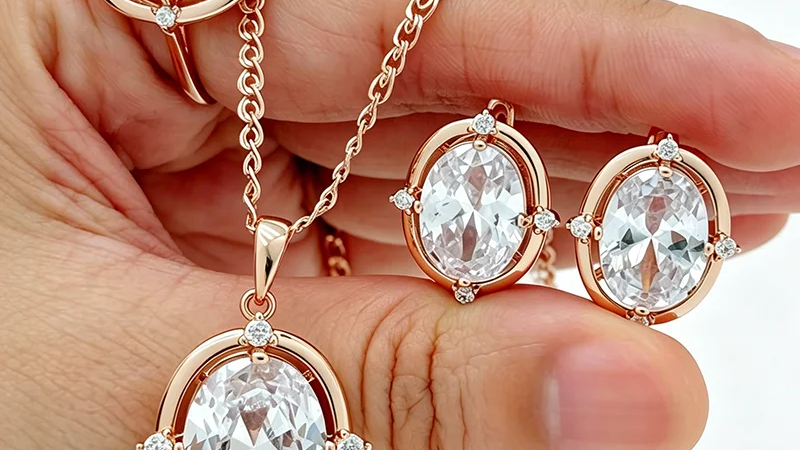 Elegant Rose Gold Zircon Jewelry Sets: A Timeless Choice for Women