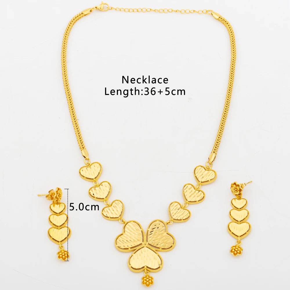 Round Jewelry Set Design for Women African Hot Sale Copper Hoop Earrings Flower Necklace Gold Plated Pendant Party Wedding Gifts Round Jewelry Set Design for Women African Hot Sale Copper Hoop Earrings Flower Necklace Gold Plated Pendant Party Wedding Gifts