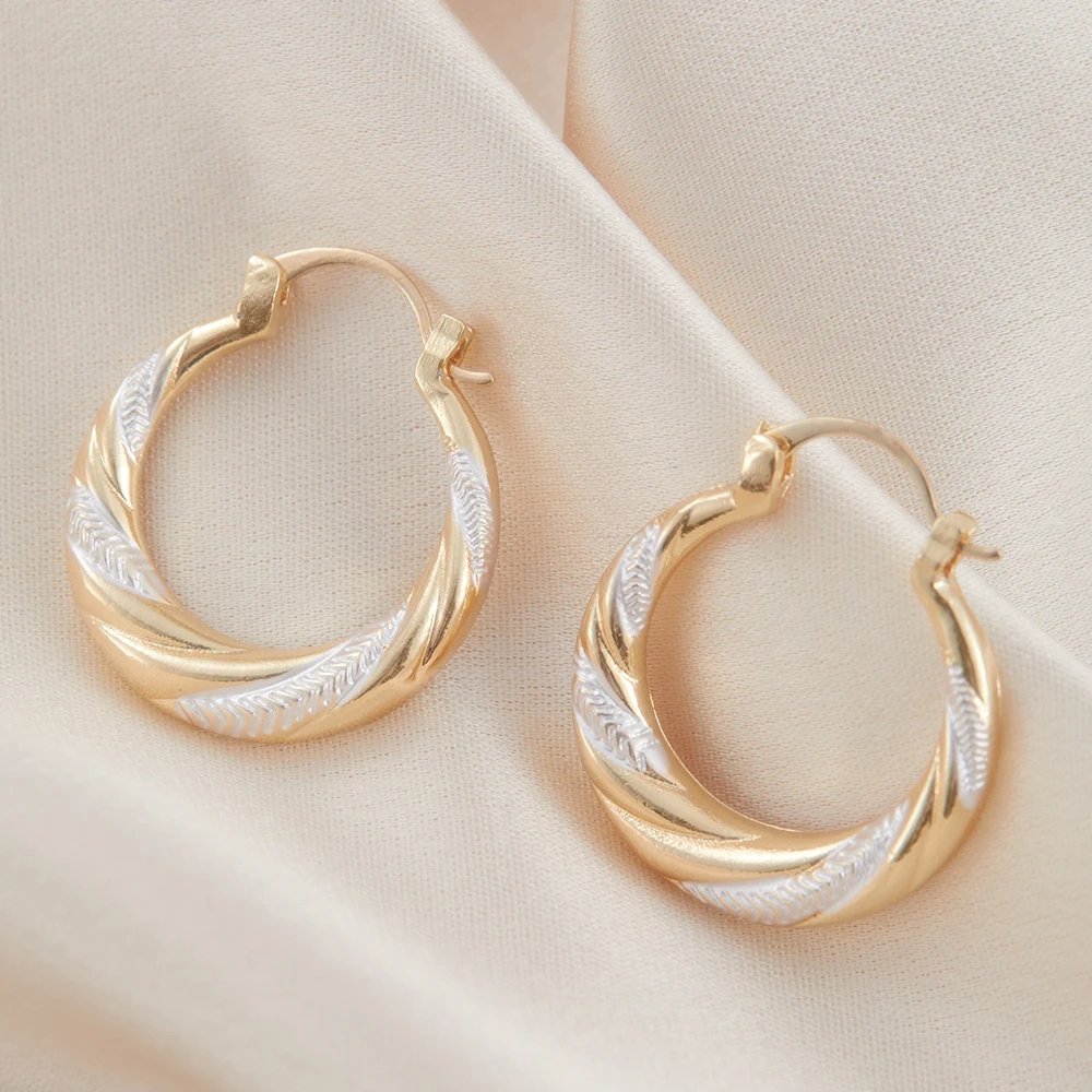 Retro Trendy Geometric Flower Pattern Hanging Earrings, Women's Personalized Creative Holiday Accessories Jewelry