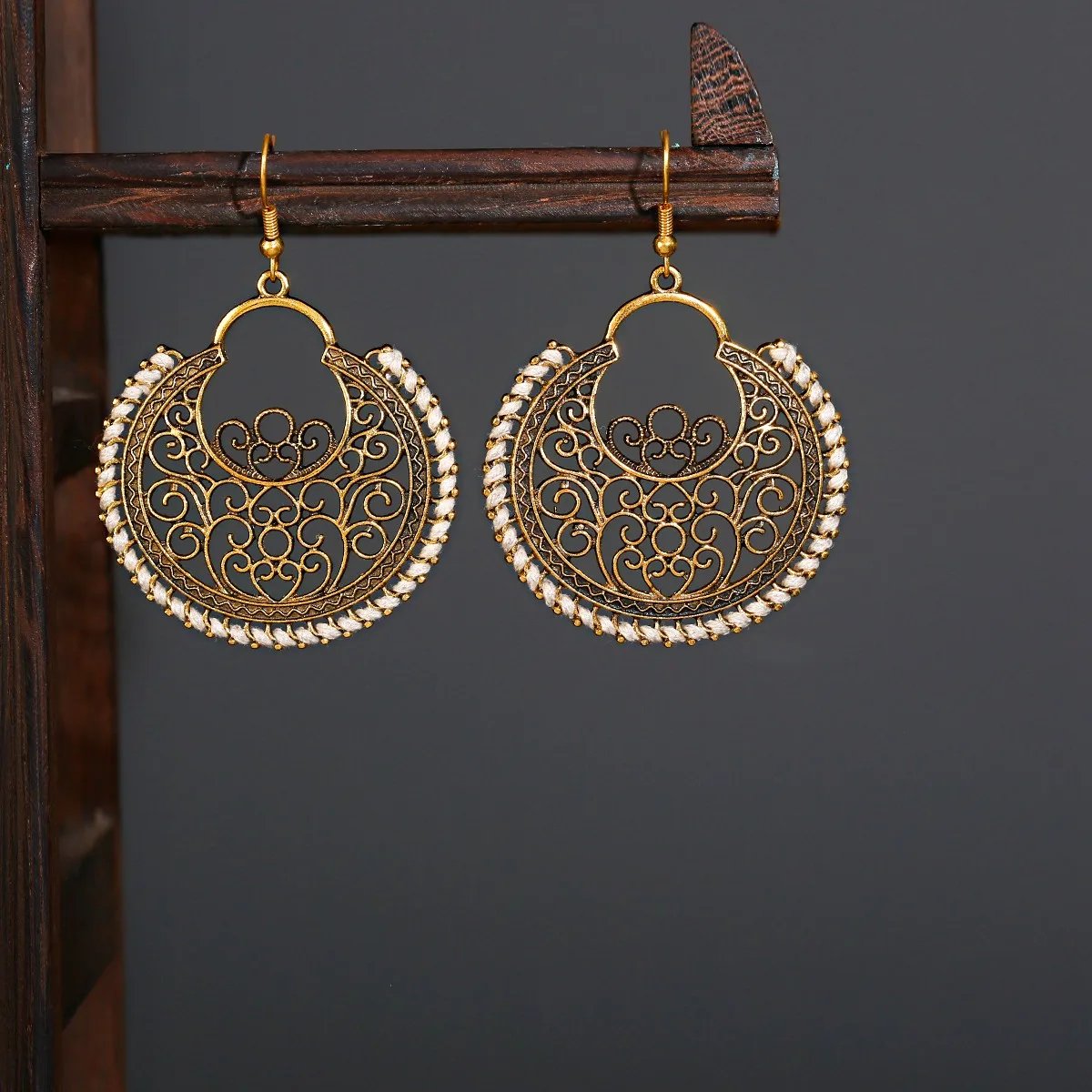 Indian Jhumka Jewelry Vintage Bell Tassel Earring Boho Antique Ethnic Silver Plated Drop Hanging Earrings For Women Pendientes Indian Jhumka Jewelry Vintage Bell Tassel Earring Boho Antique Ethnic Silver Plated Drop Hanging Earrings For Women Pendientes