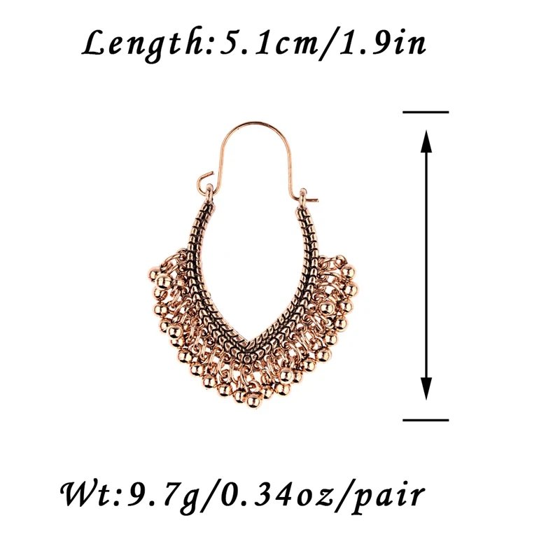 Indian Jhumka Jewelry Vintage Bell Tassel Earring Boho Antique Ethnic Silver Plated Drop Hanging Earrings For Women Pendientes Indian Jhumka Jewelry Vintage Bell Tassel Earring Boho Antique Ethnic Silver Plated Drop Hanging Earrings For Women Pendientes