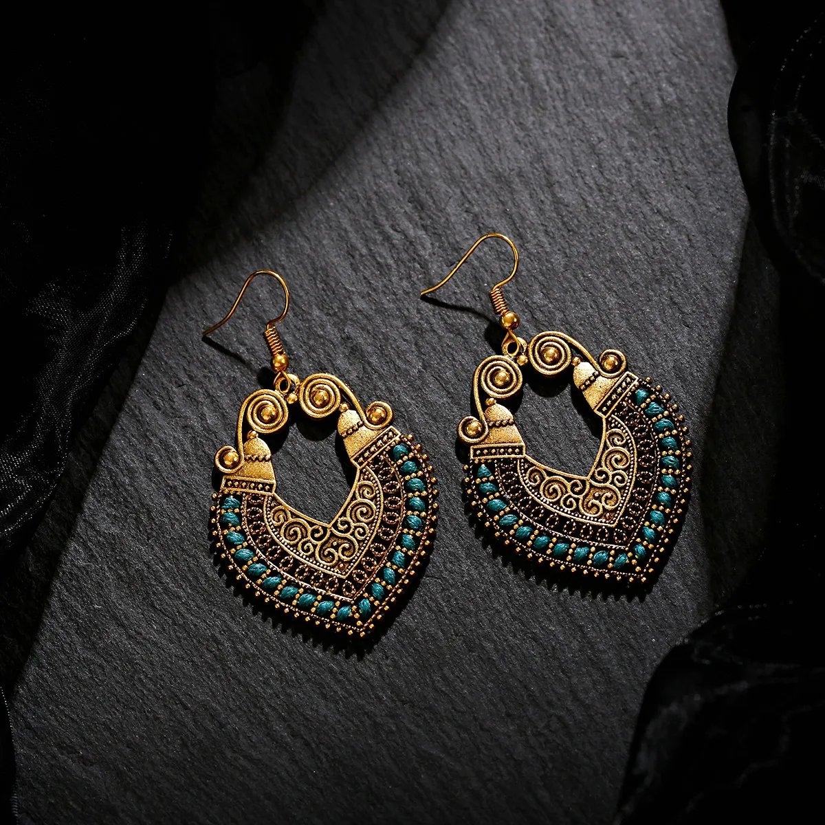 Indian Jhumka Jewelry Vintage Bell Tassel Earring Boho Antique Ethnic Silver Plated Drop Hanging Earrings For Women Pendientes Indian Jhumka Jewelry Vintage Bell Tassel Earring Boho Antique Ethnic Silver Plated Drop Hanging Earrings For Women Pendientes