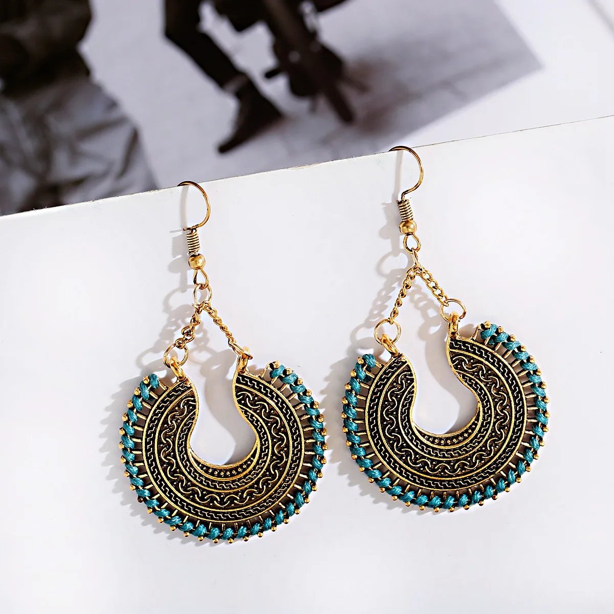 Indian Jhumka Jewelry Vintage Bell Tassel Earring Boho Antique Ethnic Silver Plated Drop Hanging Earrings For Women Pendientes Indian Jhumka Jewelry Vintage Bell Tassel Earring Boho Antique Ethnic Silver Plated Drop Hanging Earrings For Women Pendientes