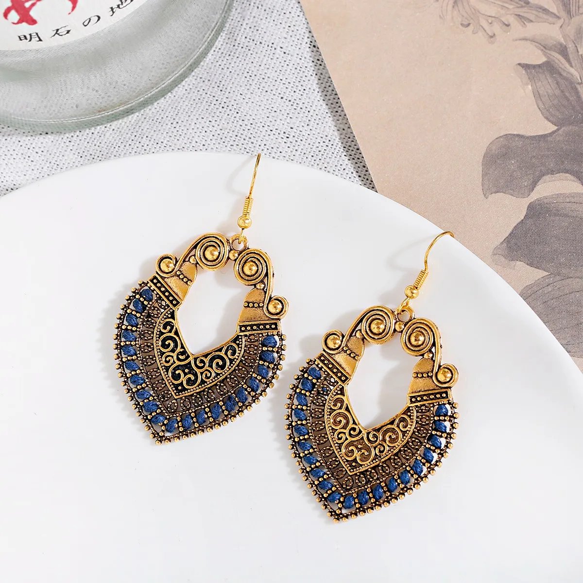 Indian Jhumka Jewelry Vintage Bell Tassel Earring Boho Antique Ethnic Silver Plated Drop Hanging Earrings For Women Pendientes Indian Jhumka Jewelry Vintage Bell Tassel Earring Boho Antique Ethnic Silver Plated Drop Hanging Earrings For Women Pendientes