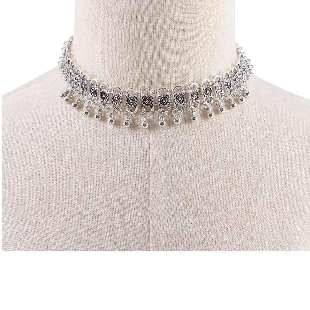 Punk Collar Gift Chunky Charm Fashion Women Statement Alloy Chain Pendant Jewelry Necklace Punk Collar Gift Chunky Charm Fashion Women Statement Alloy Chain Pendant Jewelry Necklace