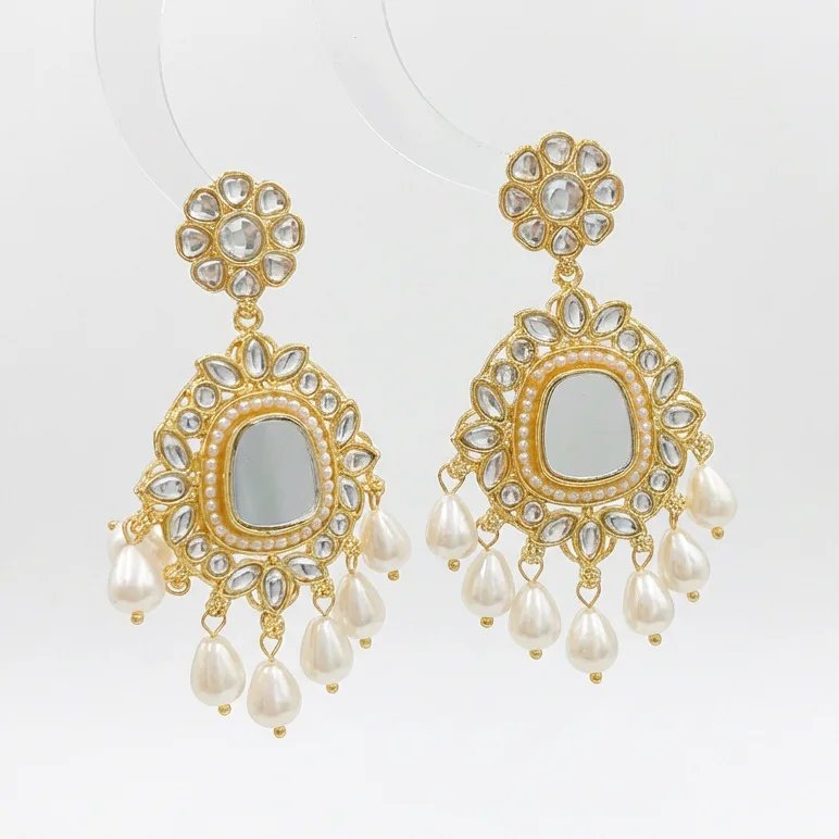 Retro Pearl Waterdrop Necklace Women's Style Modern Alloy Material Bridal Jewelry Unique Design Sensation Fashion Accessory
