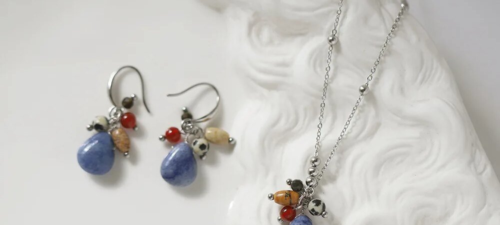 Elegant Natural Gemstone Jewelry Set: A Lasting Gift of Style and Meaning