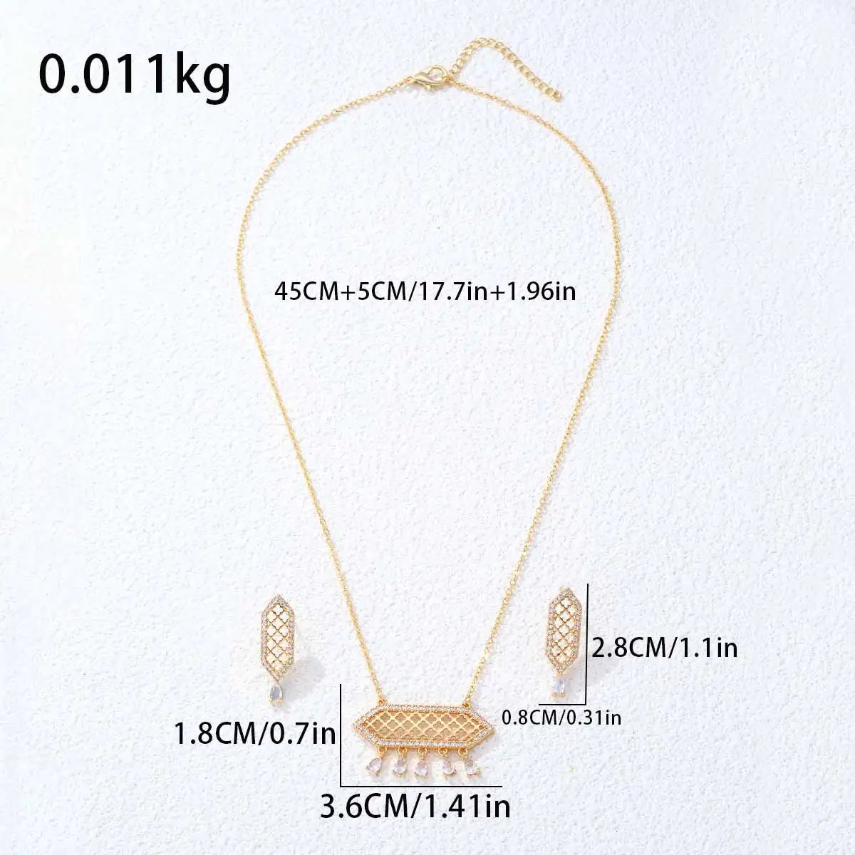 Classic Rectangular Cubic Zirconia Wedding Necklace and Earrings Women Luxury Dubai Nigeria CZ Crystal Bridal Jewelry Set Gifts Classic Rectangular Cubic Zirconia Wedding Necklace and Earrings Women Luxury Dubai Nigeria CZ Crystal Bridal Jewelry Set Gifts