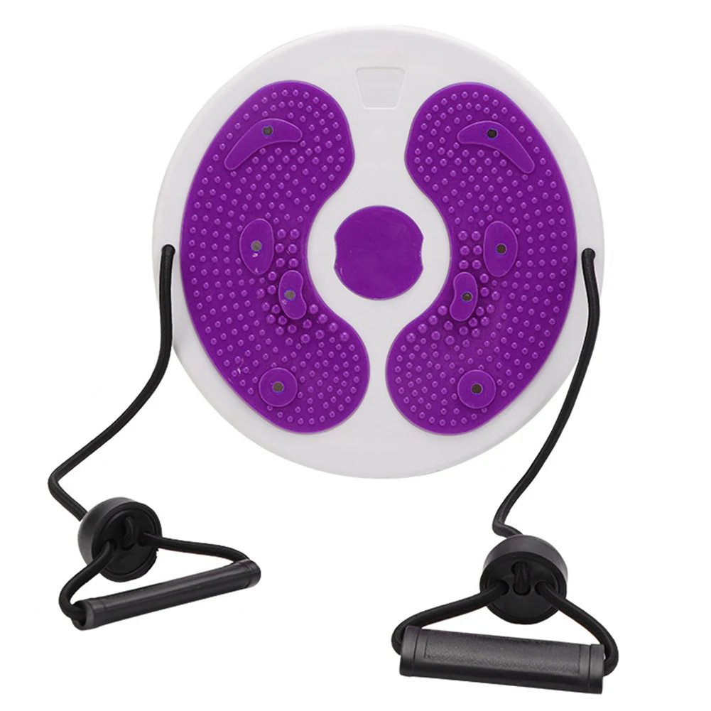 Waist Slimming Balance Rotating Disc with Pull Rope Magnet Foot Board Massage Foot Sole for Slimming Waist Arms Hips Thighs
