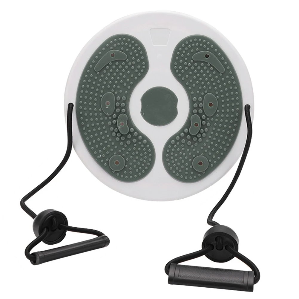 Waist Slimming Balance Rotating Disc with Pull Rope Magnet Foot Board Massage Foot Sole for Slimming Waist Arms Hips Thighs
