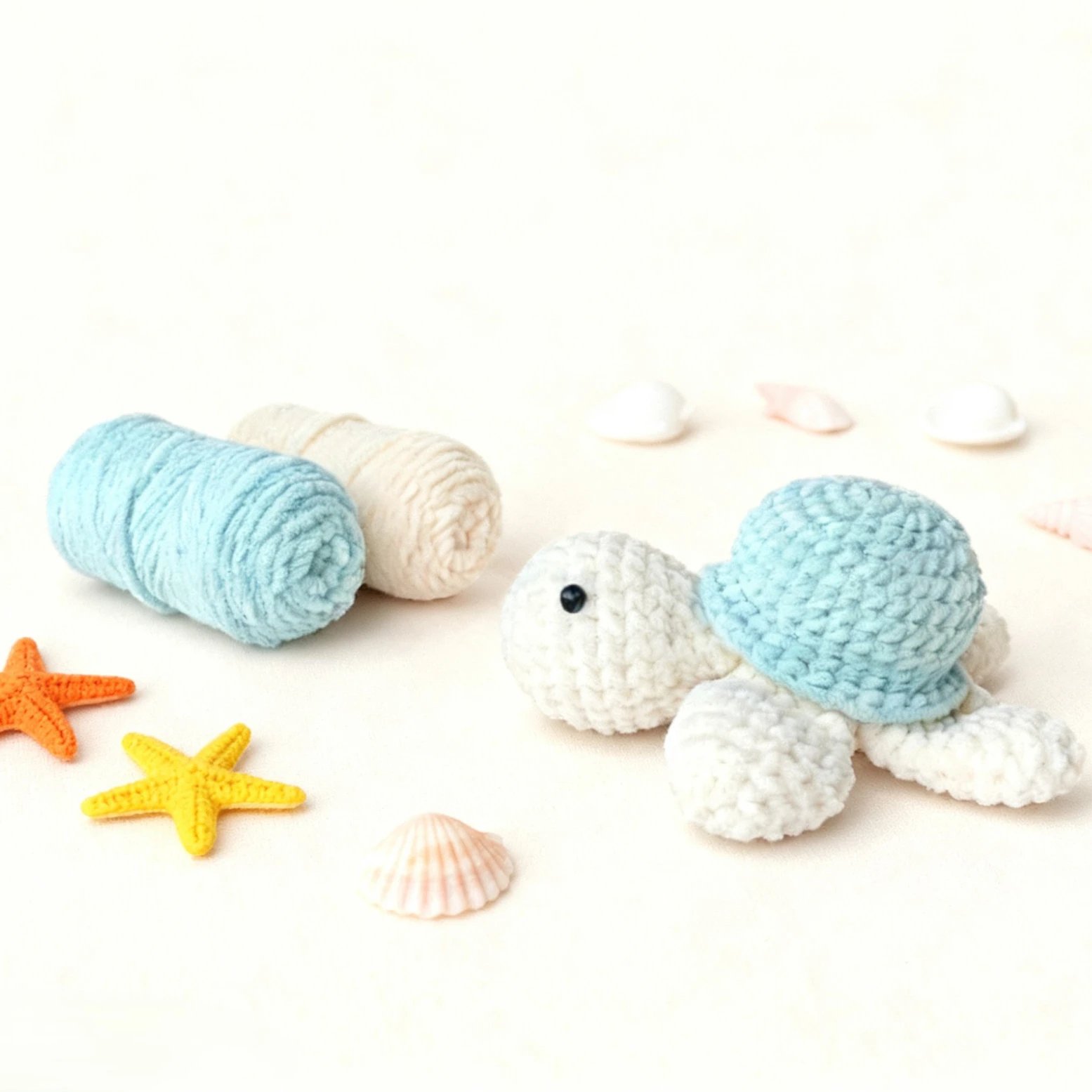 Easy Crochet Kit for Beginners-four Pack Crochet Easy Learn to Starter Amigurumi Knitting Kit - Image 6