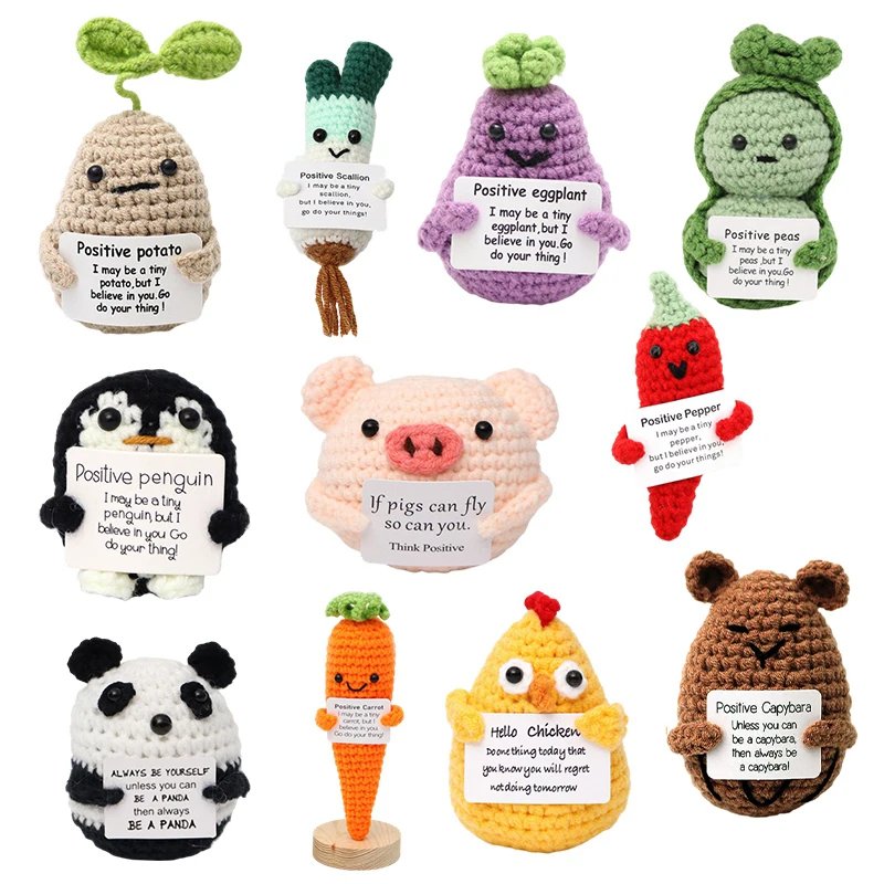 Crochet Doll Finished Crochet Animals Fruit Ornament Cartoon Hand Woven Octopus Frog Ornament Cute Room Decor Desk Decorations Crochet Doll Finished Crochet Animals Fruit Ornament Cartoon Hand Woven Octopus Frog Ornament Cute Room Decor Desk Decorations