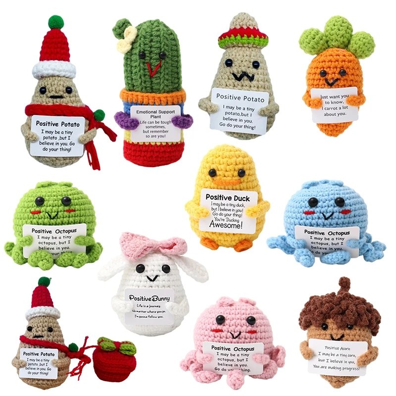 Crochet Doll Finished Crochet Animals Fruit Ornament Cartoon Hand Woven Octopus Frog Ornament Cute Room Decor Desk Decorations Crochet Doll Finished Crochet Animals Fruit Ornament Cartoon Hand Woven Octopus Frog Ornament Cute Room Decor Desk Decorations